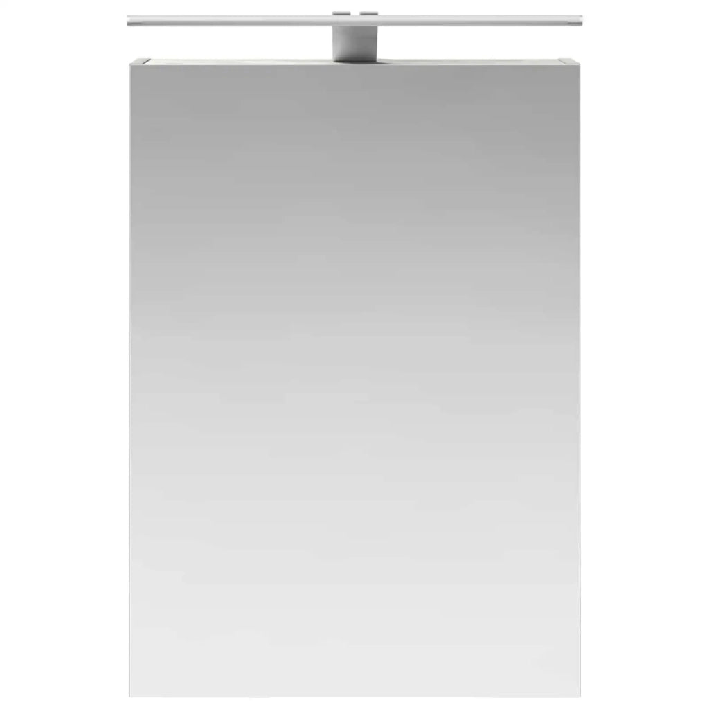 Mobiletto per specchio da bagno con lo scaffale Grigio cemento