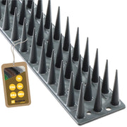 KADAX Punte dissuasive per uccelli e piccioni, striscia di plastica resistente e densa da 51 cm.