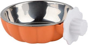 Cassa d'acqua per uccelli - Waterbak - RVS Sospesa per Uccelli da Cortile, Pappagalli Minorelli, Uccelli da Bagno, Pappagalli di Volpe, Pappagalli da Interno