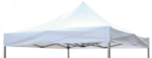 Telo Ricambio per Gazebo Professional 280x280 cm in Poliestere Bianco
