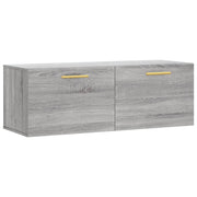 Armadietto a Muro | Mobile a Parete Grigio Sonoma 100x36,5x35 cm Legno Multistrato