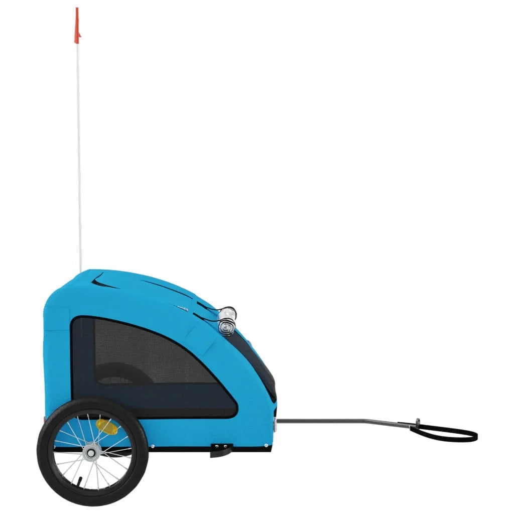Rimorchio/carrello per animali domestici blu 02_0044202
