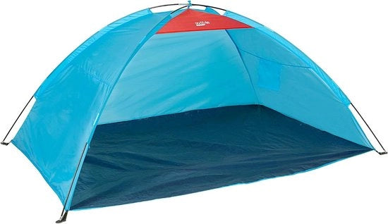 Ombrellone da spiaggia schermo da vento 200-x-130-x-92-cm fibra di vetro