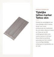 Kit di pennelli per tattoo - 20 pezzi - pennelli per tatuaggio - strumenti per tatuaggio - marker per pelle - pennello per tatuaggio - 20 pezzi al pacchetto