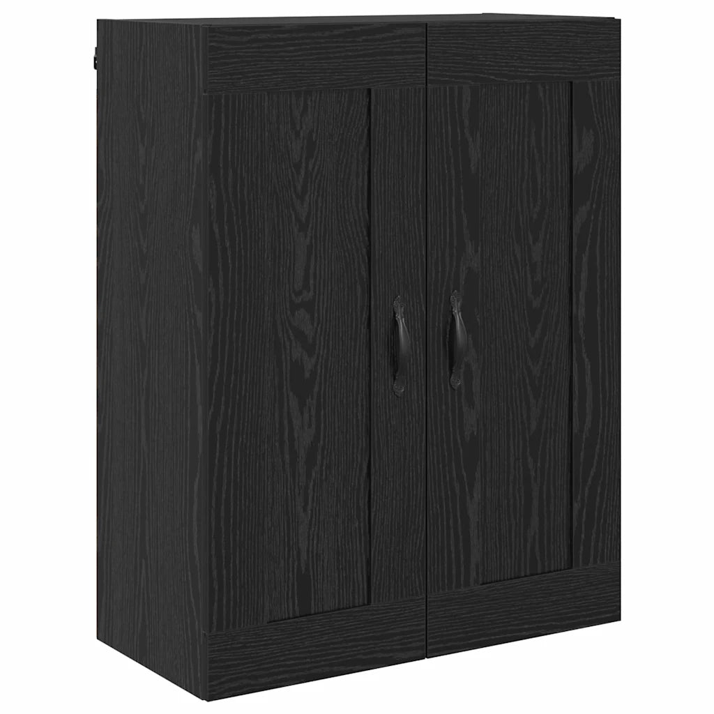 Credenza Rovere Nero 69,5 x 34 x 180 cm Legno multistrato 3416076