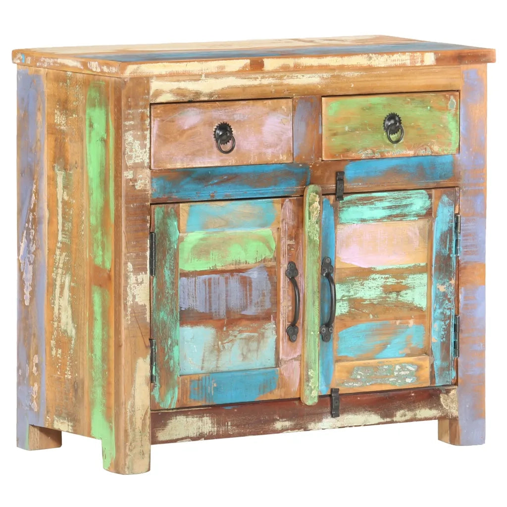 Credenza 70x35x65 cm in Legno Massello di Recupero