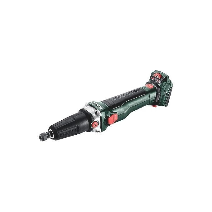 Metabo 600826840 GVB 18 LTX BL Smerigliatrice diritta a batteria 18 V motore brushless velocita' variabile 8000-28000 giri-min impugnatura sottile peso 1 4 Kg colore Nero