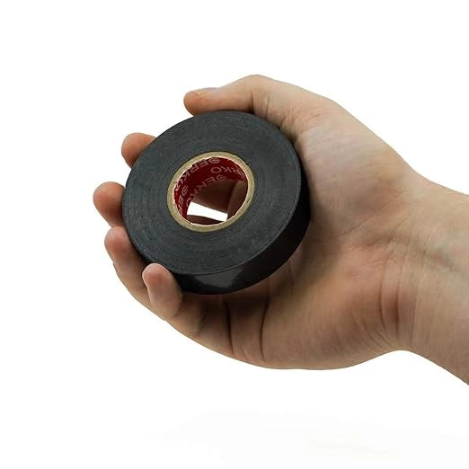NASTRO ISOLANTE mm 19x25 mt - Nero - 12 pezzi