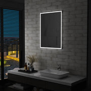 Specchio da Parete a LED per Bagno-Specchio a Muro 60x80 cm 414985