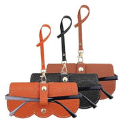 Tas per Occhiali da Sole 3 pezzi - Custodia Sottile per Occhiali - Borsa di Pelle PU soffice - Organizzatore Portatile - Impermeabile e Resistente ai graffi - Dimensioni 15,5 x 8,5 x 0,3 cm - Custodia per Occhiali
