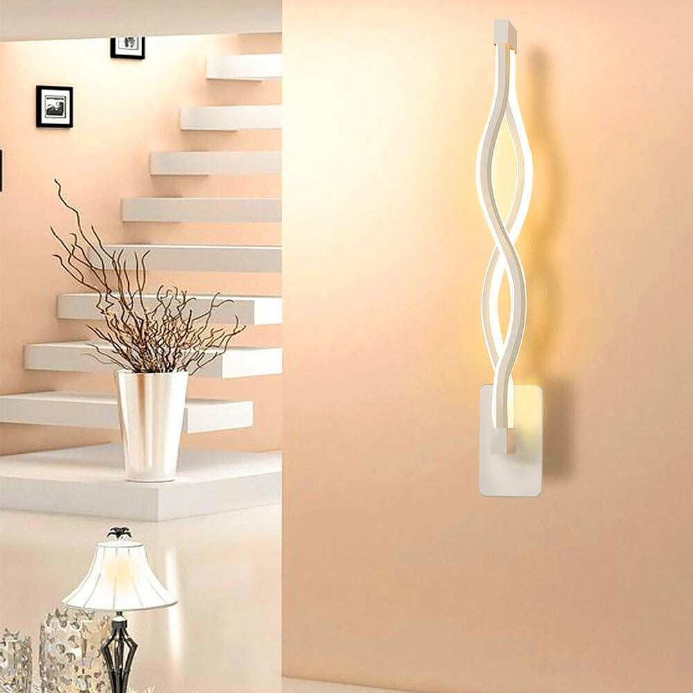 Applique lampada per interno moderna da parete a muro 9W luce calda 3000K