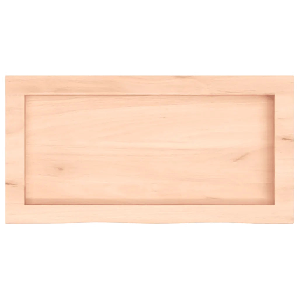 Mensole Parete | Scaffale a Parete | Ripiano a Parete 60x30x(2-6) cm Massello Rovere Non Trattato