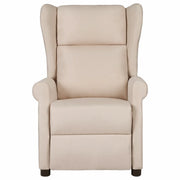 Poltrona Massaggiante Crema in Tessuto 348525