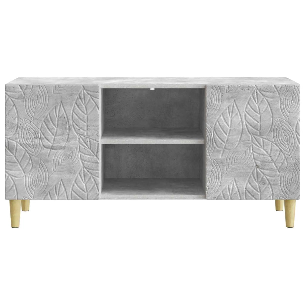 Mobile TV 102 x 34,5 x 50 cm Grigio Cemento 895158