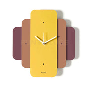 Orologio da parete Empire Viola ametista,mocha mousse,ocra