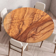 Tavolo esterno, 110 cm di lunghezza con bordi elasticizzati, impermeabile 3D, resistente alle macchie, lavabile, tovaglia per tavolo da esterno, adatta per giardini (adatta per tavoli da 100-105 cm).