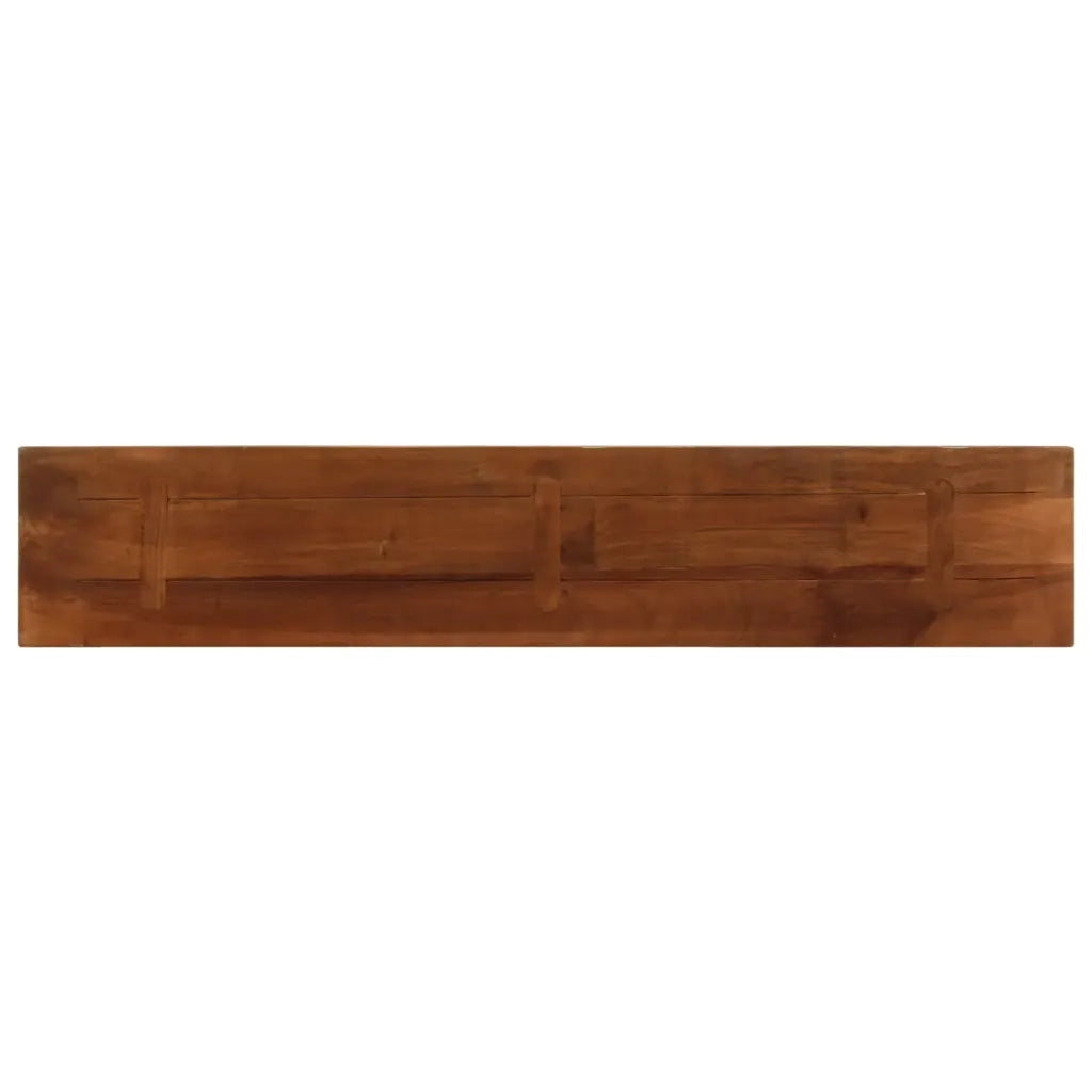 vidaXL Piano Tavolo 140x30x2,5 cm Rettangolare in Massello di Recupero
