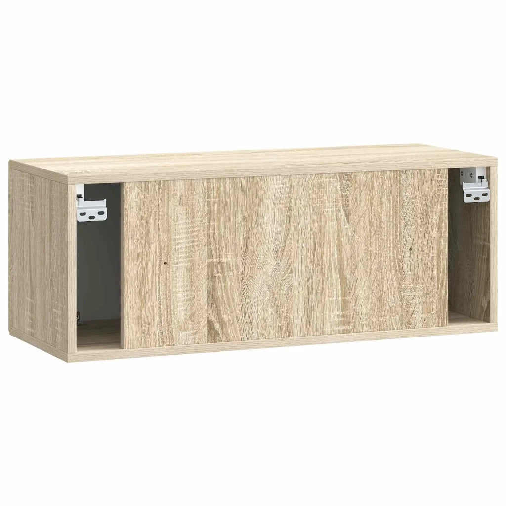 Mobile Porta TV da Muro Rovere Sonoma 78,5 x 31 x 30 cm