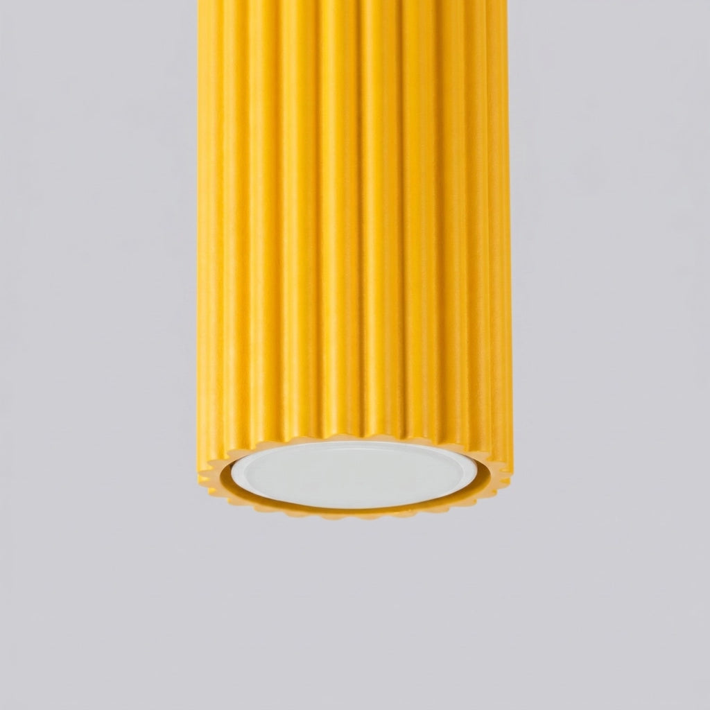 Plafoniera KARBON 10 giallo
