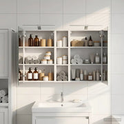 Set di Armadi da Bagno con lo scaffale 3 pcs 120 x 14,5 x 70 cm 3403752