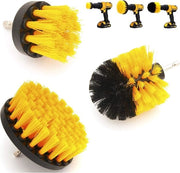 Set di pennelli per trapano 

 Pennelli per trapano, set da 5 pezzi, per trapani a batteria e a cavo, diametro pennello 15mm, lunghezza 150mm, materiale pennello nylon, colore grigio.
