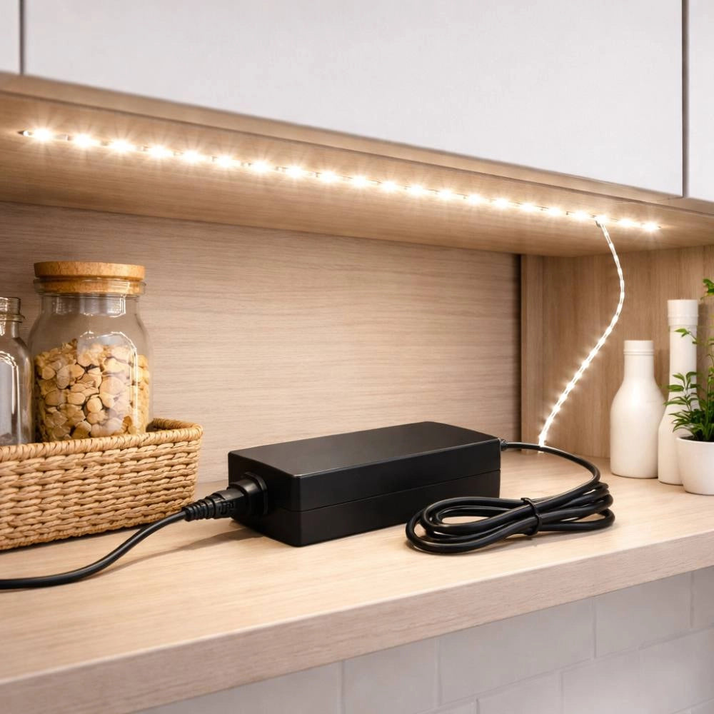 Optonica 6202 alimentatore led 12v 60w per strisce led – uso professionale
