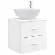 Mobile Lavabo | Armadio Lavabo da Parete Bianco 49,5 x 44,5 x 66,5 cm