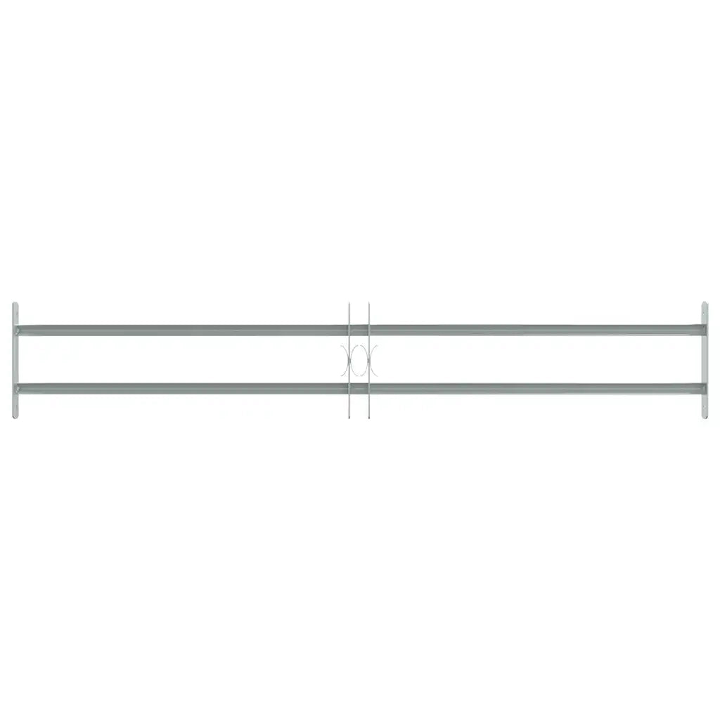 Grate per Finestre Regolabili 2 Barre Trasversali 1000-1500 mm CFW4995535