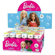 Trade Shop - Bolle Di Sapone Barbie Confezione 36pz Flaconi 60 Ml Per Feste Gioco Bambini 550000 -