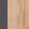Mobile alto Fynn Antracite/Rovere dorato 30 x 190 cm Vicco