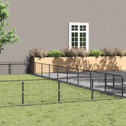 Gabbia per Cani Nera 81 m² in Acciaio 3082193