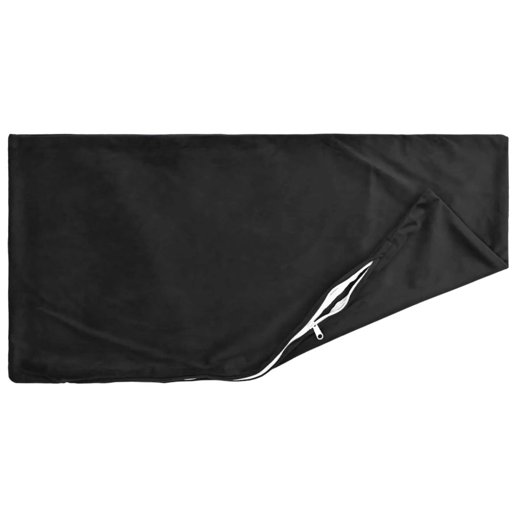 Cuscino con cuscino HEERLEN 6 pz Nero Velluto 925298