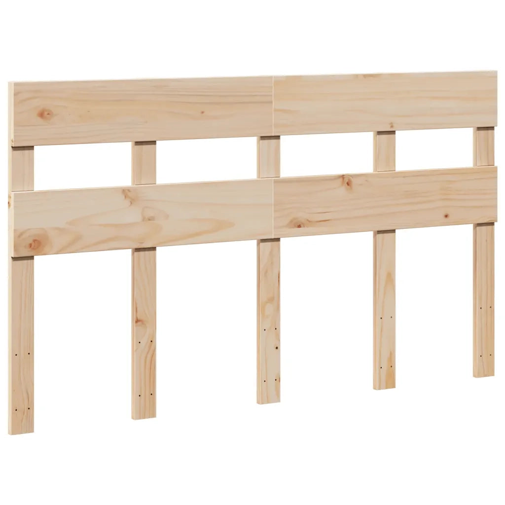 Letto senza Materasso 150x200 cm in Legno Massello di Pino 3302297