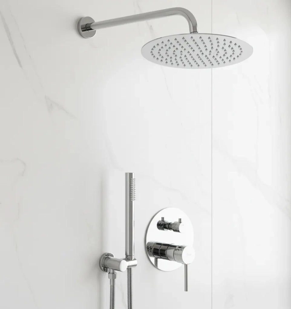 Set Doccia Da Incasso Rea Lungo Diamond Chrome + Box