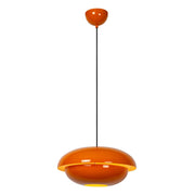 Lampada sospesa retro YOUNES 1xE27 arancione Lucide