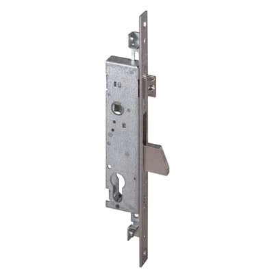 SERRATURA MONTANTE INFILARE 46225 CISA  B.Q INOX F.MM 22 F.SAGOM M1 TRIPL+SCR+Q8 E.MM 30