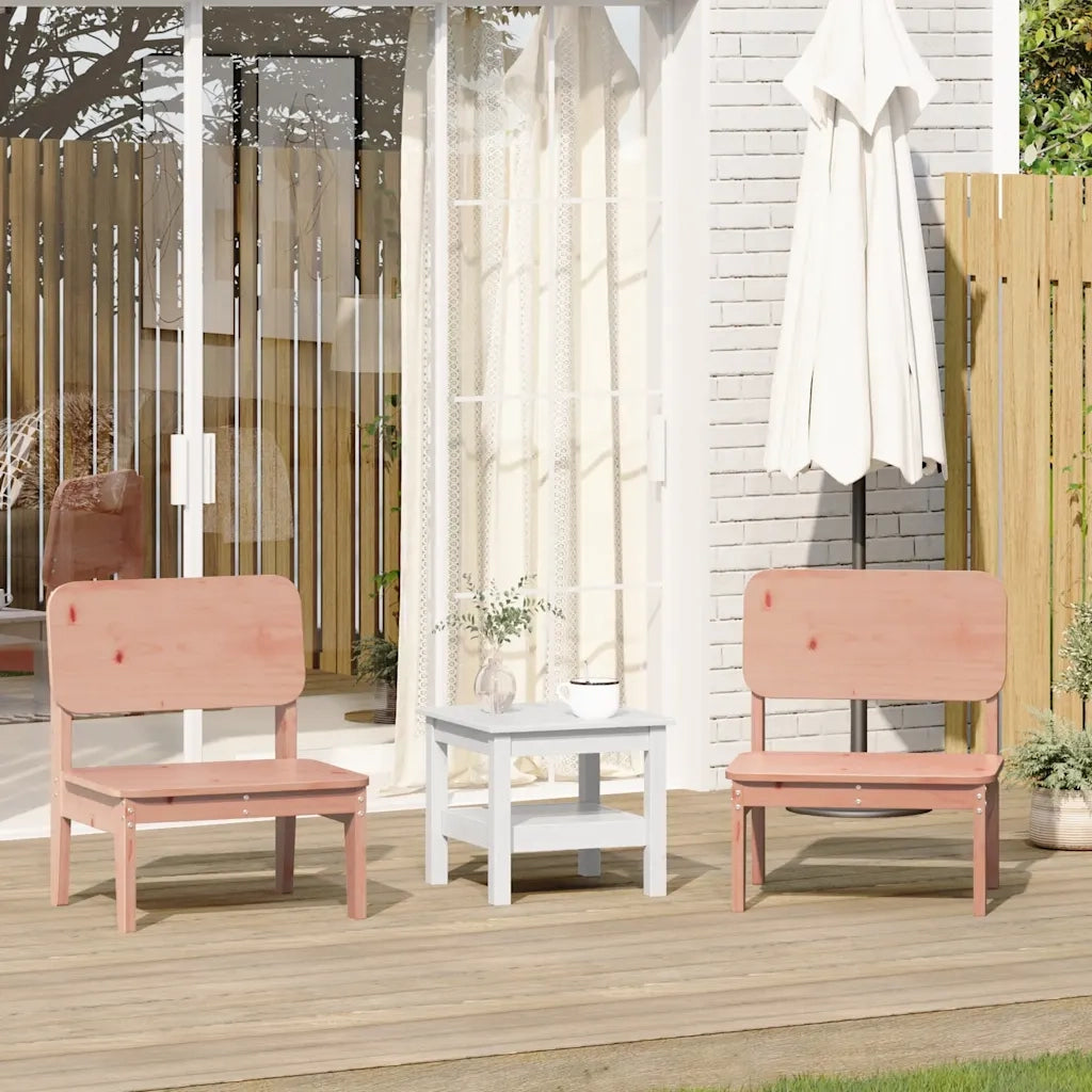 Sedie da Giardino 2 pz | Sedie da Esterno 60x52,5x72 cm Legno Massello di Douglas