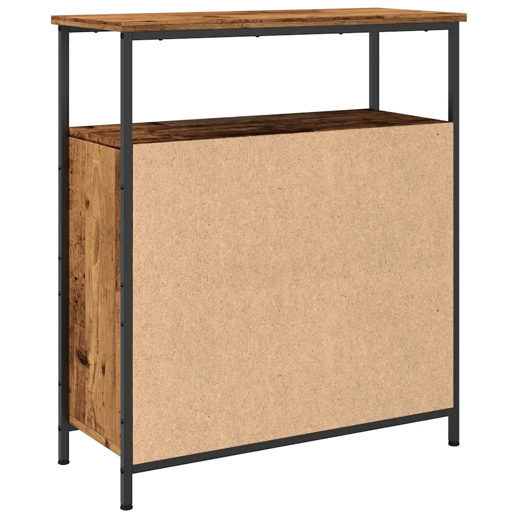 Credenza Legno Antico 70x30x80 cm in Legno Multistrato 857472