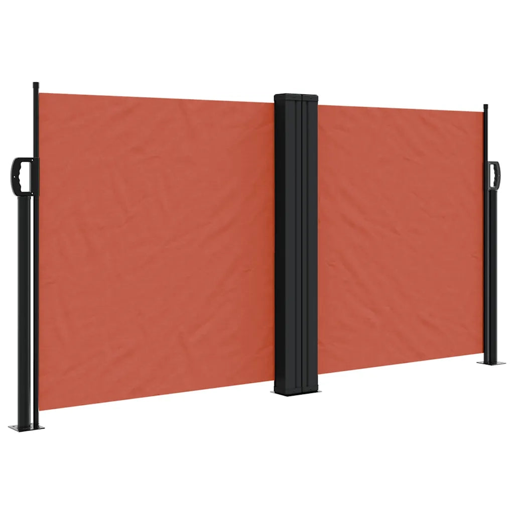 Tenda da Sole Laterale Retrattile Terracotta 120x600 cm 4004603