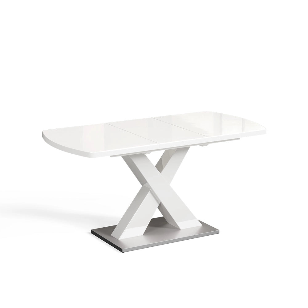 Tavolo da pranzo Chinto Bianco 120 x 80 cm Estensibile Vicco