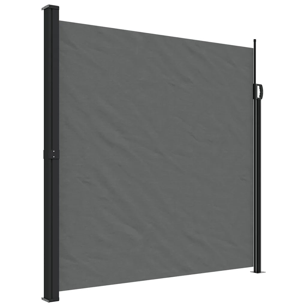 Tenda da Sole Laterale Retrattile-Tenda parasole per balcone per giardino antracite 200x300 cm