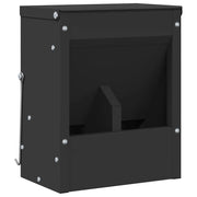 Mangiatore per conigli Nero 20 x 12,5 x 25 cm CFW7872466