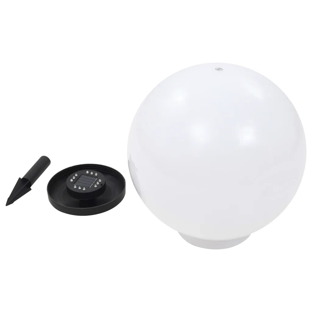 Lampada Solare Sferica da Esterni a LED RGB 40cm  cod mxl 63668