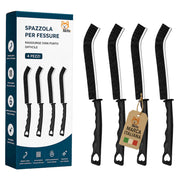 Akitaink Set 4 Spazzole Pulizia Fessure Dure