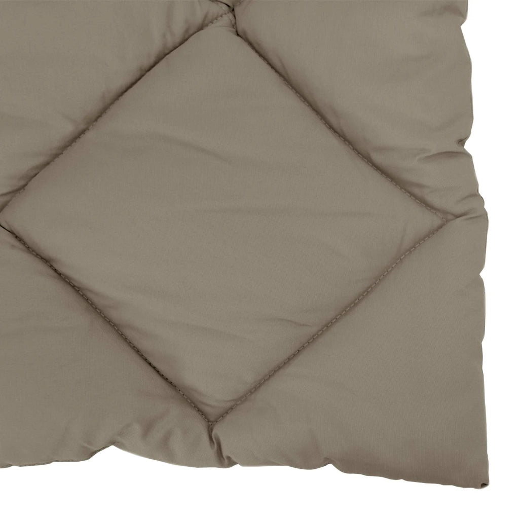 Duvet Invernale Grigio chiaro 140 x 200 cm Microfibra