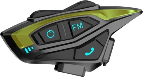 Cuffia da Motociclista Bluetooth - Regalo per Lui - Cuffia da Motociclista - Intercom da Motociclista - Cuffia da Motociclista Bluetooth