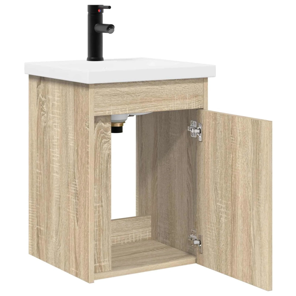 Mobile bagno con rubinetto Rovere Sonoma 42 x 40 x 74,5 cm