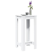 Tavolo da Bar Bianco 51x50x103,5 cm in Truciolato 854400