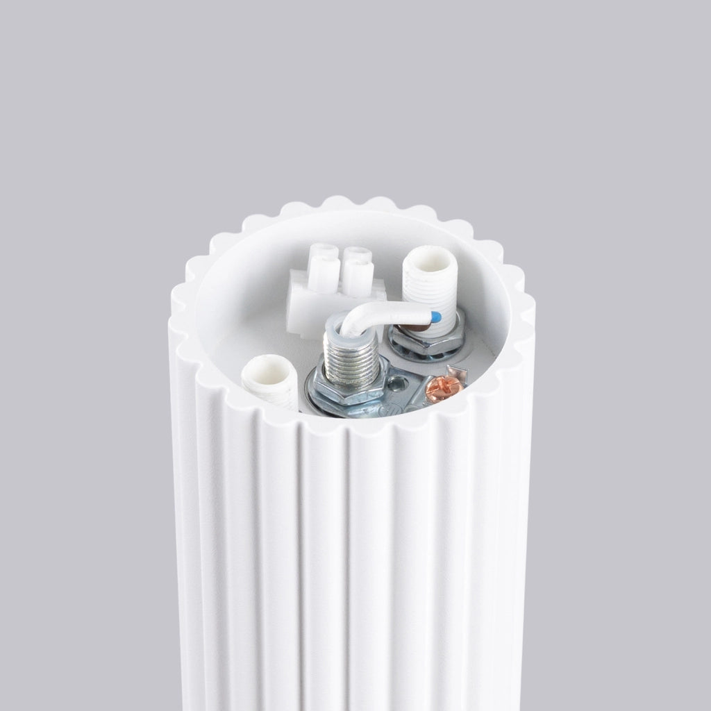 Spot soffitto Pure Lume SFERA bianco sfera vetro IP44 G9 8W