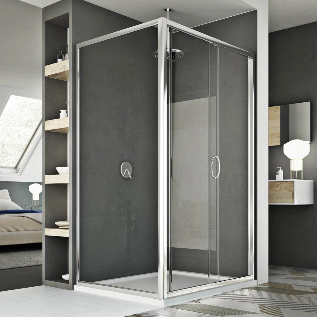 Box Doccia 75x100 CM H185 trasparente mod. Replay Duo 1 Anta